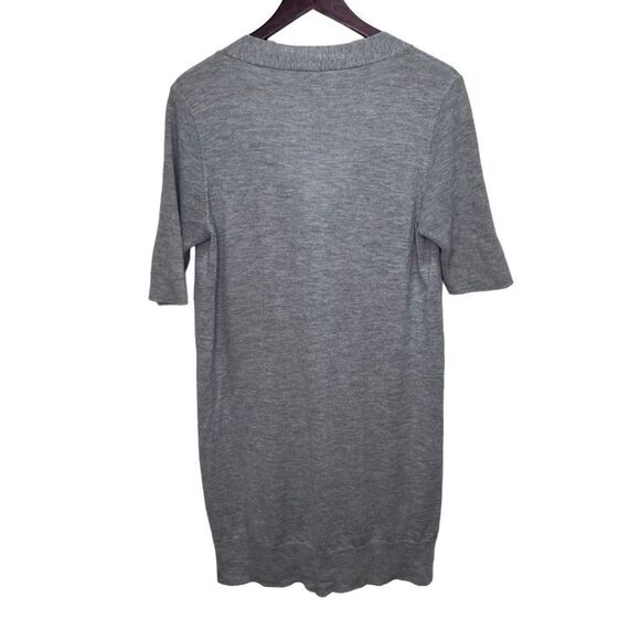 Eileen Fisher Grey 100% Cashmere Duster Cardigan  Size S - Picture 5 of 8